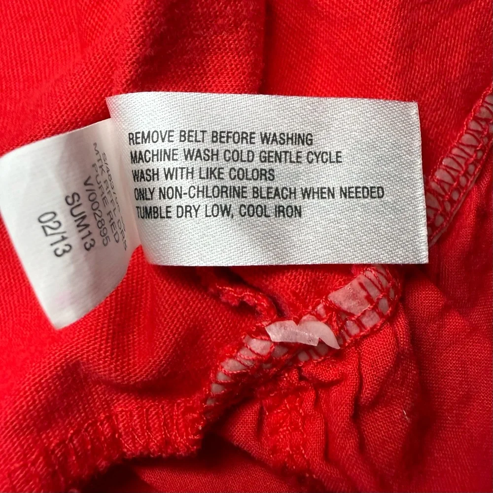 Gap Kids red ruffle tiered sundress size XXL 14-16